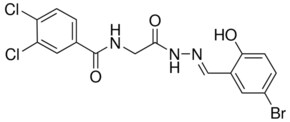 N-(2-(2-(5-BR-2-HYDROXYBENZYLIDENE)HYDRAZINO)-2-OXOETHYL)-3,4-DICHLOROBENZAMIDE AldrichCPR