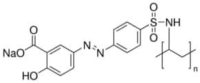 聚[1-[4-(3-羧基-4-羟基苯偶氮)苯磺酰氨基]-1,2-乙二基钠盐] technical grade