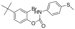 2-BROMO-4-TERT-BUTYLPHENYL N-(4-(METHYLTHIO)PHENYL)CARBAMATE AldrichCPR