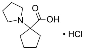1-Pyrrolidin-1-ylcyclopentanecarboxylic acid hydrochloride AldrichCPR