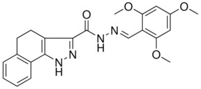 N'-(2,4,6-TRI-MEO-BENZYLIDENE)-4,5-DIHYDRO-1H-BENZO(G)INDAZOLE-3-CARBOHYDRAZIDE AldrichCPR