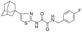 N-(4-ADAMANTAN-1-YL-THIAZOL-2-YL)-N'-(4-FLUORO-BENZYL)-OXALAMIDE AldrichCPR