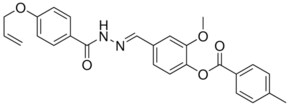 4-(2-(4-(ALLYLOXY)BENZOYL)CARBOHYDRAZONOYL)-2-METHOXYPHENYL 4-METHYLBENZOATE AldrichCPR