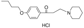 4'-BUTOXY-3-PIPERIDINOPROPIOPHENONE HYDROCHLORIDE AldrichCPR