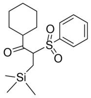 1-CYCLOHEXYL-2-(PHENYLSULFONYL)-3-(TRIMETHYLSILYL)-1-PROPANONE AldrichCPR