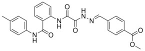 METHYL 4-(2-(OXO(2-(4-TOLUIDINOCARBONYL)ANILINO)ACETYL)CARBOHYDRAZONOYL)BENZOATE AldrichCPR