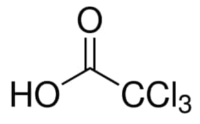 三氯乙酸 ACS reagent, for the determination of Fe in blood according to Heilmeyer, &#8805;99.5%