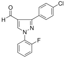 3-(4-CHLOROPHENYL)-1-(2-FLUOROPHENYL)-1H-PYRAZOLE-4-CARBALDEHYDE AldrichCPR