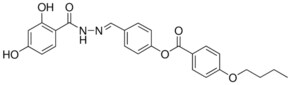 4-(2-(2,4-DIHYDROXYBENZOYL)CARBOHYDRAZONOYL)PHENYL 4-BUTOXYBENZOATE AldrichCPR