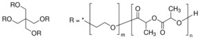 四臂聚(环氧乙烷)-block-聚乳酸 poly(ethylene oxide) Mn ~2,500, PLA average Mn ~3,500