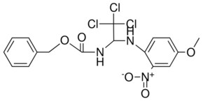 (2,2,2-TRICHLORO-1-(4-MEO-2-NITRO-PHENYLAMINO)-ETHYL)-CARBAMIC ACID BENZYL ESTER AldrichCPR