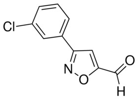 3-(3-Chlorophenyl)isoxazole-5-carbaldehyde AldrichCPR