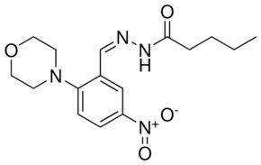 PENTANOIC ACID (2-MORPHOLIN-4-YL-5-NITRO-BENZYLIDENE)-HYDRAZIDE AldrichCPR