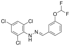 3-(DIFLUOROMETHOXY)BENZALDEHYDE (2,4,6-TRICHLOROPHENYL)HYDRAZONE AldrichCPR