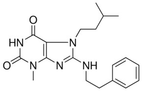 7-ISOPENTYL-3-METHYL-8-((2-PHENYLETHYL)AMINO)-3,7-DIHYDRO-1H-PURINE-2,6-DIONE AldrichCPR