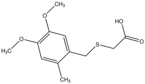 [(4,5-Dimethoxy-2-methylbenzyl)thio]acetic acid