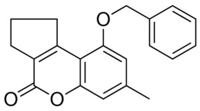 9-BENZYLOXY-7-METHYL-2,3-DIHYDRO-1H-CYCLOPENTA(C)CHROMEN-4-ONE AldrichCPR