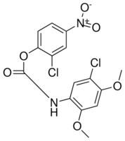 2-CHLORO-4-NITROPHENYL N-(5-CHLORO-2,4-DIMETHOXYPHENYL)CARBAMATE AldrichCPR