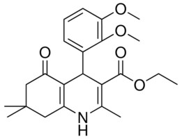 ETHYL 4-(2,3-DIMETHOXYPHENYL)-2,7,7-TRIMETHYL-5-OXO-1,4,5,6,7,8-HEXAHYDRO-3-QUINOLINECARBOXYLATE AldrichCPR