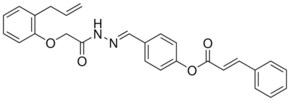4-(2-((2-ALLYLPHENOXY)ACETYL)CARBOHYDRAZONOYL)PHENYL 3-PHENYLACRYLATE AldrichCPR