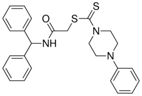2-(BENZHYDRYLAMINO)-2-OXOETHYL 4-PHENYL-1-PIPERAZINECARBODITHIOATE AldrichCPR