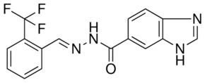 N'-(2-(TRIFLUOROMETHYL)BENZYLIDENE)-1H-BENZIMIDAZOLE-6-CARBOHYDRAZIDE AldrichCPR