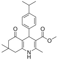 METHYL 4-(4-ISOPROPYLPHENYL)-2,7,7-TRIMETHYL-5-OXO-1,4,5,6,7,8-HEXAHYDRO-3-QUINOLINECARBOXYLATE AldrichCPR