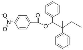4-NITRO-BENZOIC ACID 2-METHYL-1,2-DIPHENYL-BUTYL ESTER AldrichCPR