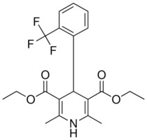 diethyl 2,6-dimethyl-4-[2-(trifluoromethyl)phenyl]-1,4-dihydro-3,5-pyridinedicarboxylate AldrichCPR