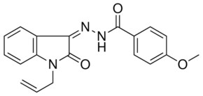 4-METHOXY-BENZOIC ACID (1-ALLYL-2-OXO-1,2-DIHYDRO-INDOL-3-YLIDENE)-HYDRAZIDE AldrichCPR