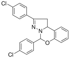 2,4-BIS-(4-CHLORO-PHENYL)-1,9B-DIHYDRO-5-OXA-3,3A-DIAZA-CYCLOPENTA(A)NAPHTHALENE AldrichCPR