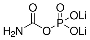 氨基甲酰磷酸锂 二元 水合物