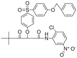 (BENZYLOXYPHENYLSULFONYLPHENYL)-CHLORO-4,4'-DIMETHYL-5'-NITRO-3-OXOPENTANILIDE AldrichCPR