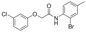 N-(2-BROMO-4-METHYL-PHENYL)-2-(3-CHLORO-PHENOXY)-ACETAMIDE AldrichCPR