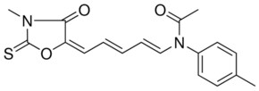 N-[(1E,3E,5E)-5-(3-METHYL-4-OXO-2-THIOXO-1,3-OXAZOLIDIN-5-YLIDENE)-1,3-PENTADIENYL]-N-(4-METHYLPHENYL)ACETAMIDE AldrichCPR