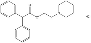 2-(1-piperidinyl)ethyl diphenylacetate hydrochloride AldrichCPR