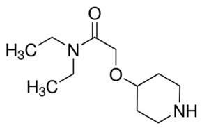 N,N-Diethyl-2-(4-piperidinyloxy)acetamide AldrichCPR