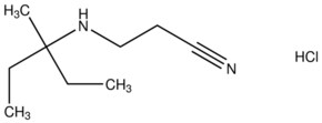 3-[(1-ethyl-1-methylpropyl)amino]propanenitrile hydrochloride AldrichCPR