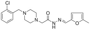 2-(4-(2-CHLOROBENZYL)-1-PIPERAZINYL)-N'-((5-ME-2-FURYL)METHYLENE)ACETOHYDRAZIDE AldrichCPR