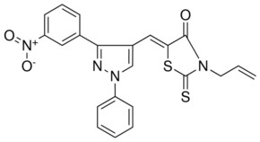 (5Z)-3-ALLYL-5-{[3-(3-NITROPHENYL)-1-PHENYL-1H-PYRAZOL-4-YL]METHYLENE}-2-THIOXO-1,3-THIAZOLIDIN-4-ONE AldrichCPR