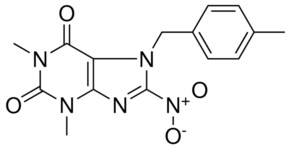 1,3-DIMETHYL-7-(4-METHYLBENZYL)-8-NITRO-3,7-DIHYDRO-1H-PURINE-2,6-DIONE AldrichCPR