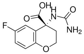 (4R)-4-[(AMINOCARBONYL)AMINO]-6-FLUORO-3,4-DIHYDRO-2H-CHROMENE-4-CARBOXYLIC ACID AldrichCPR