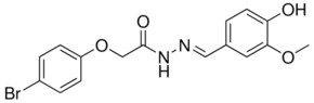 2-(4-BROMOPHENOXY)-N'-(4-HYDROXY-3-METHOXYBENZYLIDENE)ACETOHYDRAZIDE AldrichCPR