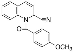 1-(4-methoxybenzoyl)-1,2-dihydro-2-quinolinecarbonitrile AldrichCPR