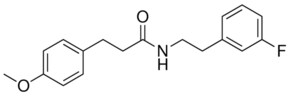 N-(2-(3-FLUORO-PHENYL)-ETHYL)-3-(4-METHOXY-PHENYL)-PROPIONAMIDE AldrichCPR