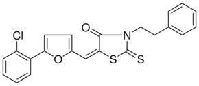 5-(5-(2-CL-PHENYL)-FURAN-2-YLMETHYLENE)-3-PHENETHYL-2-THIOXO-THIAZOLIDIN-4-ONE AldrichCPR
