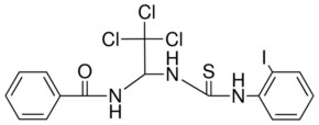 N-(2,2,2-TRICHLORO-1-(3-(2-IODO-PHENYL)-THIOUREIDO)-ETHYL)-BENZAMIDE AldrichCPR