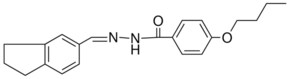 4-BUTOXYBENZOIC ACID (5-INDANYLMETHYLENE)-HYDRAZIDE AldrichCPR