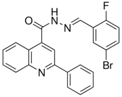 N'-(5-BROMO-2-FLUOROBENZYLIDENE)-2-PHENYL-4-QUINOLINECARBOHYDRAZIDE AldrichCPR