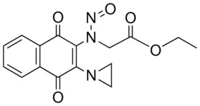 ETHYL {1-[3-(1-AZIRIDINYL)-1,4-DIOXO-1,4-DIHYDRO-2-NAPHTHALENYL]-2-OXOHYDRAZINO}ACETATE AldrichCPR